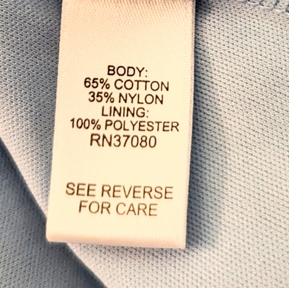 🪻Est 1946 Crochet Top Light Blue - Picture 10 of 11